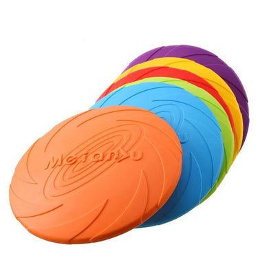 Pet Dog Flying Disk Toy Silicone Dog Cat Toy Dog Game Flying Discs Resistant Chew Puppy Training Interactive Pet Supplies, Puppy Toys, Gift For Pet 40
